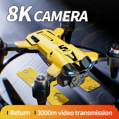 triple-camera drone 8k cameras