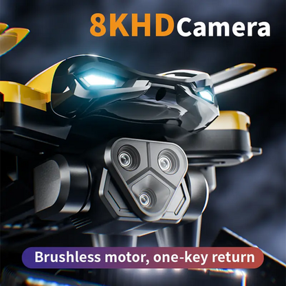 triple-camera drone 8k cameras